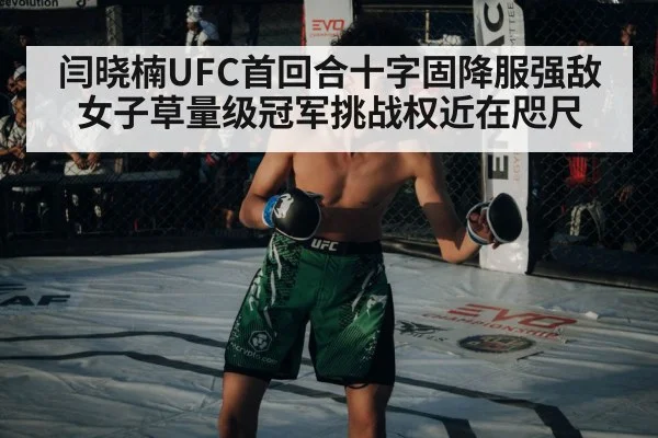 闫晓楠UFC首回合十字固降服强敌 女子草量级冠军挑战权近在咫尺